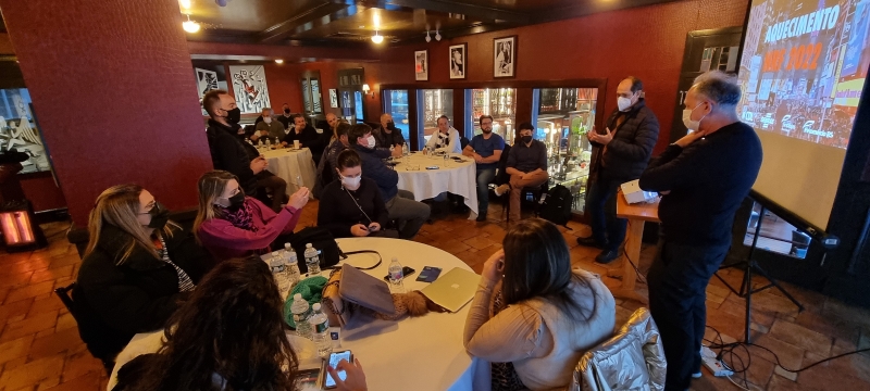 Sebrae-RS e CDL-POA destacam a parceria e troca de informações e ideias durante a imersão