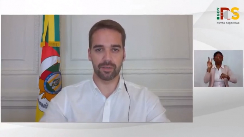 Governador Eduardo Leite apelou à população que sejam mantidas medidas como distanciamento e uso de máscara 