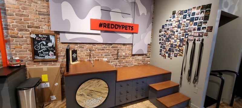 Loja fica em dos bairros mais sofisticados de Nova York e tem espaço çpara p pet provar roupas