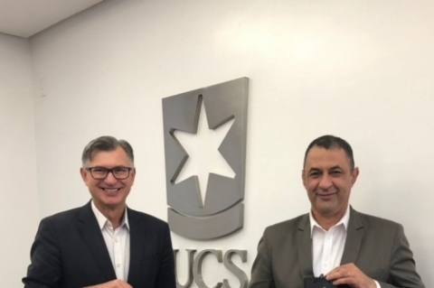 Evaldo Kuiava e Carlos Bulhões trataram do projeto Aliança para Inovação, realizado por três universidades