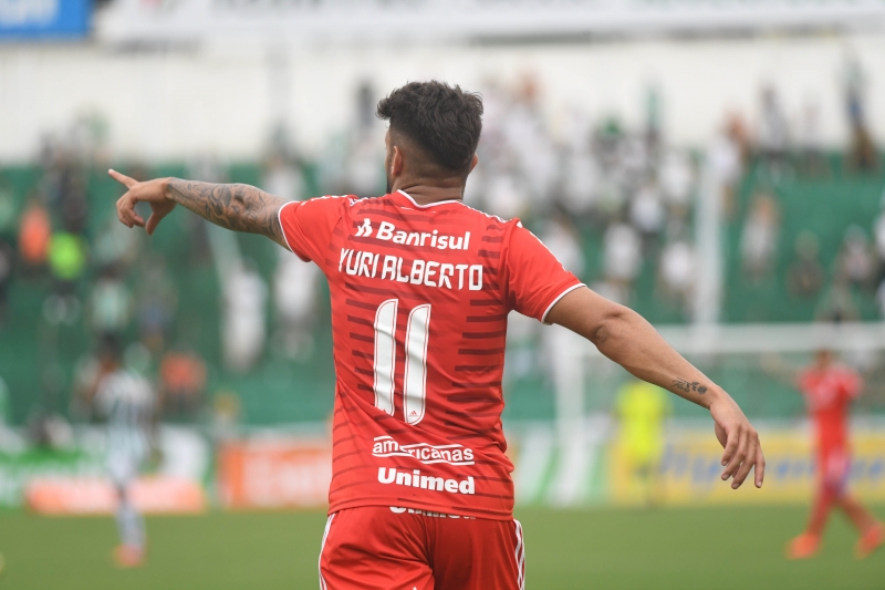 O atacante marcou o segundo gol do jogo inaugural da temporada, na vitória de 2 a 1 sobre o Juventude