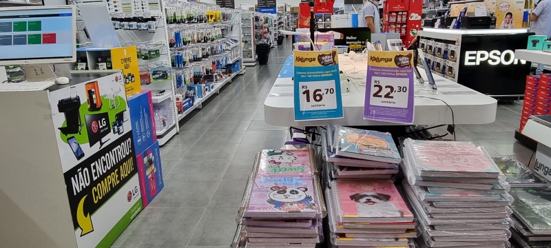 A rede de papelarias tenta se recuperar do baque provocado pela pandemia