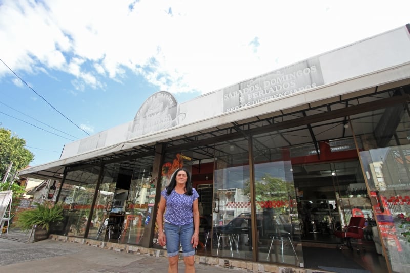 Entrevista com a empreendedora Maria Clara Muterle Carnaval (Gringa), que tem vários negócios na Zona Sul, incluindo restaurantes, salões de beleza e lotéricas. Foto: ANDRESSA PUFAL/JC