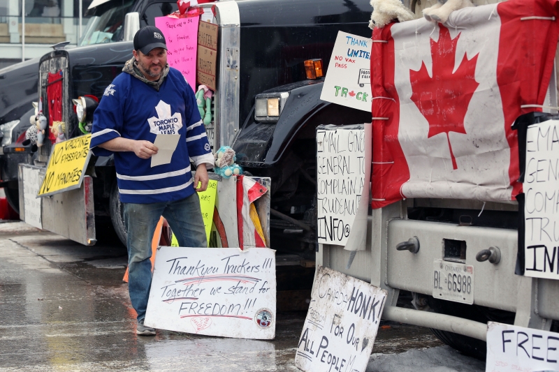 Protesto de caminhoneiros já dura 12 dias em Ottawa