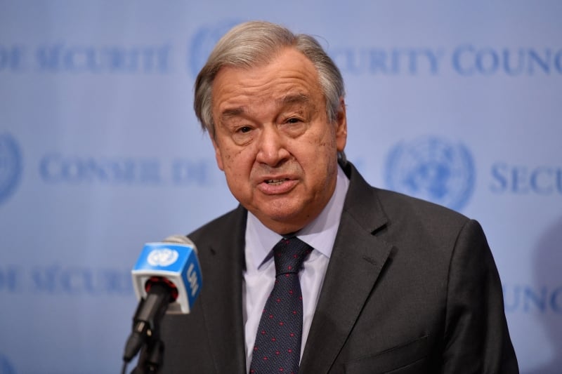 António Guterres, secretário-geral da Organização das Nações Unidas (ONU)