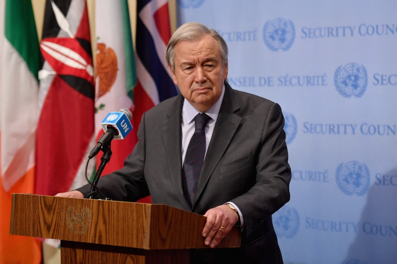 Guterres defendeu que um cessar-fogo poderia ajudar não apenas os diretamente afetados, mas também países mais pobres