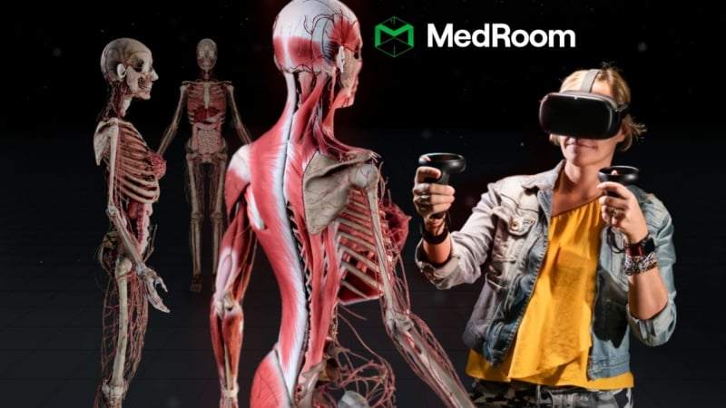 Tecnologia da MedRoom auxilia nas aulas de anatomia em laboratórios recriados para o ensino a distância Foto: MedRoom/Divulgação/JC