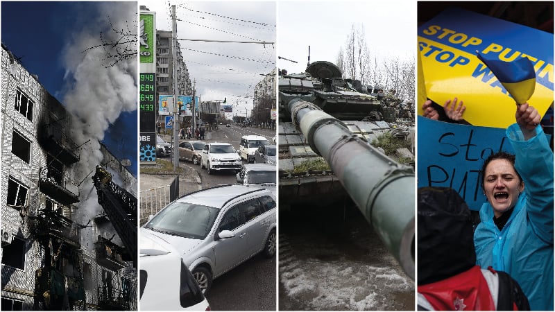 O mundo foi sacudido na madrugada desta quinta-feira (24) com  o ataque russo à Ucrânia