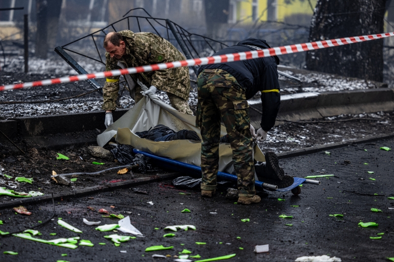ONU afirma que há 675 feridos na Ucrânia desde que a invasão russa começou em 24 de fevereiro