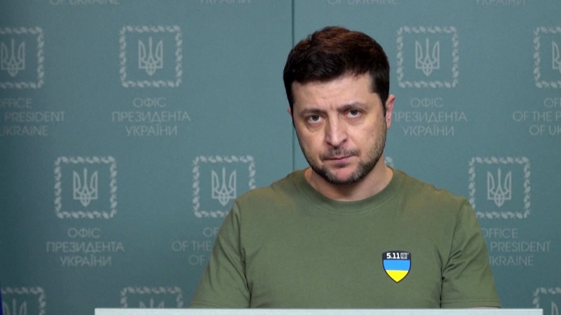 Zelensky havia sido questionado se pode reconhecer a região de Donbass como independente e a Crimeia parte da Rússia