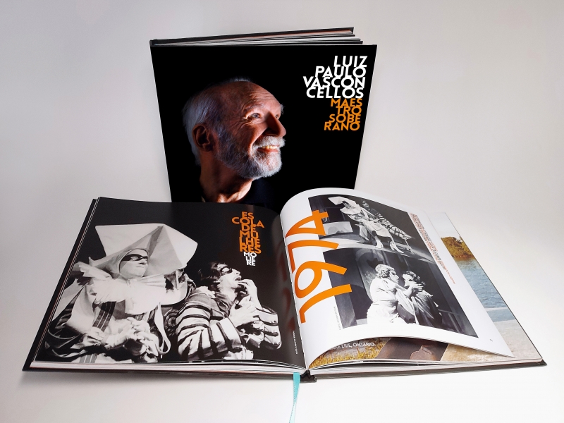 Luiz Paulo Vasconcellos - Maestro Soberano recebe lançamento no Foyer Nobre do Theatro São Pedro