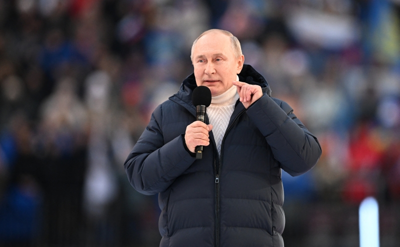 Durante evento, Putin defendeu a "operação especial", como ele se refere à guerra na Ucrânia