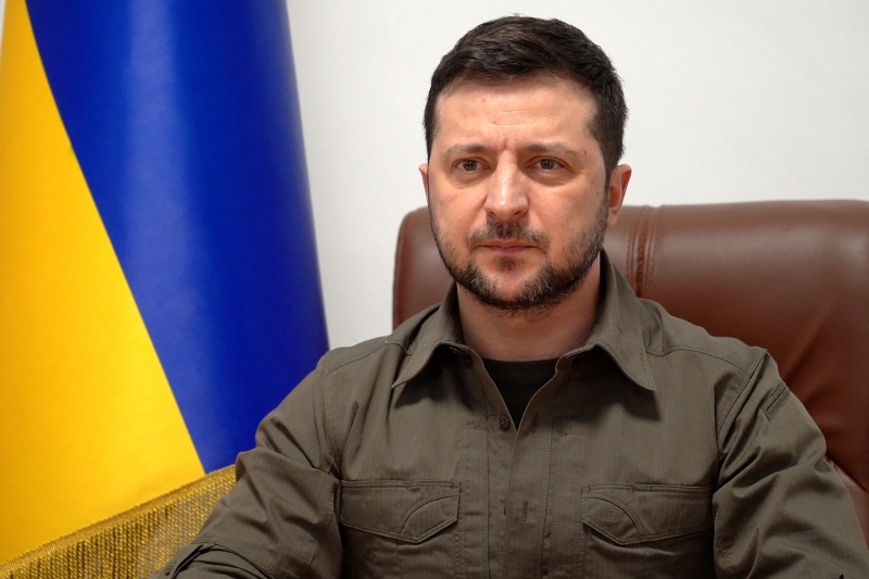 Discurso do ucraniano foi transmitido virtualmente durante a reunião dos membros da Otan