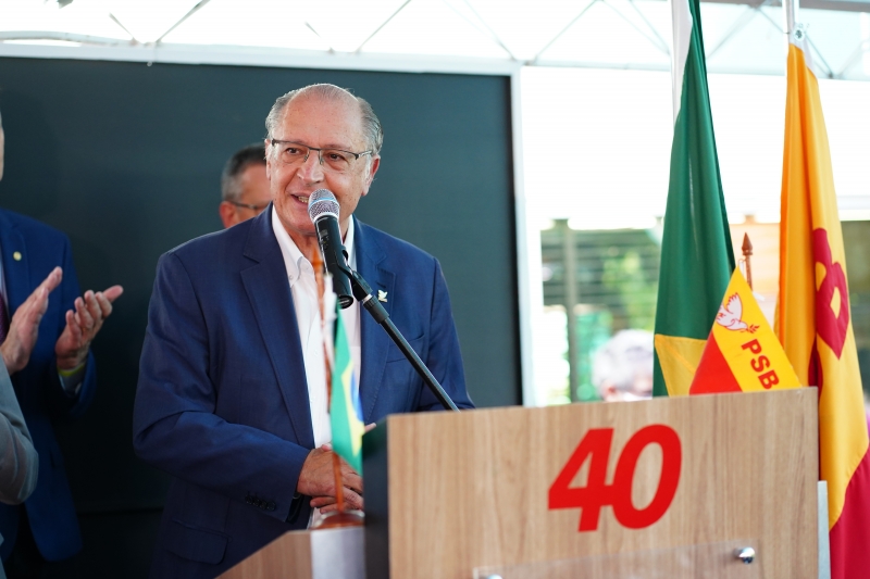 Filiação de Geraldo Alckmin foi em Brasília, na Fundação João Mangabeira