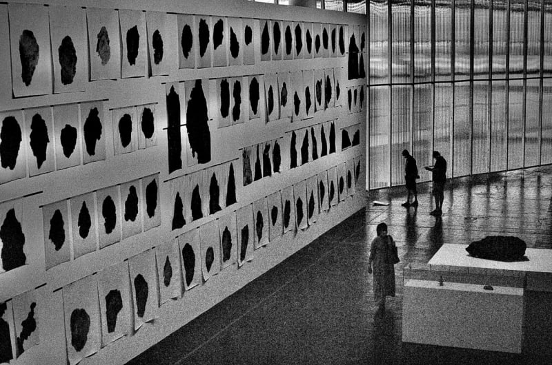 Obras ficarão dispostas no jardim e no segundo andar da casa 