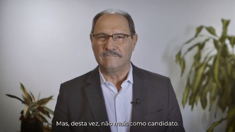  No vídeo, Sartori diz que tomou decisão para abrir espaço a outros nomes do partido 