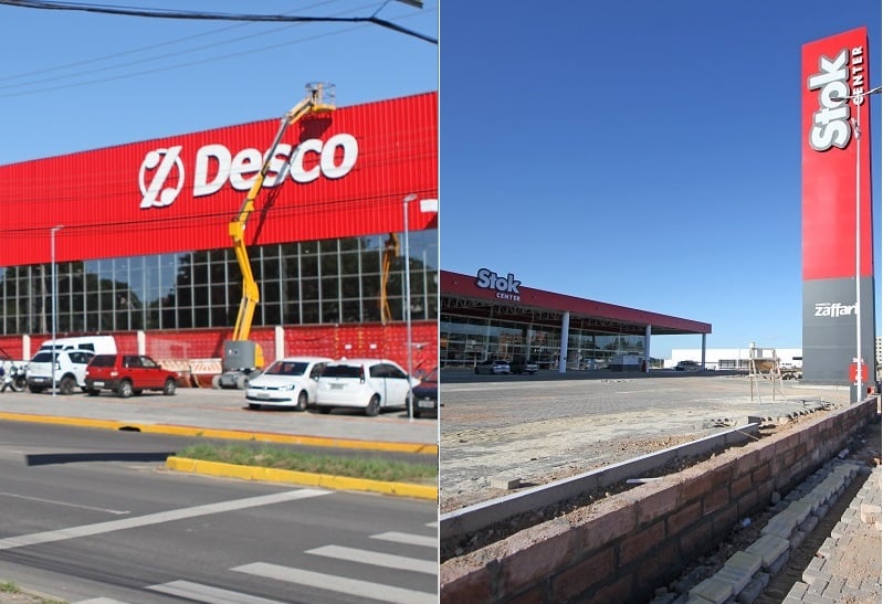 O Desco vai abrir na Zona Sul de Porto Alegre, e o Stok Center vai inaugurar em Guaíba