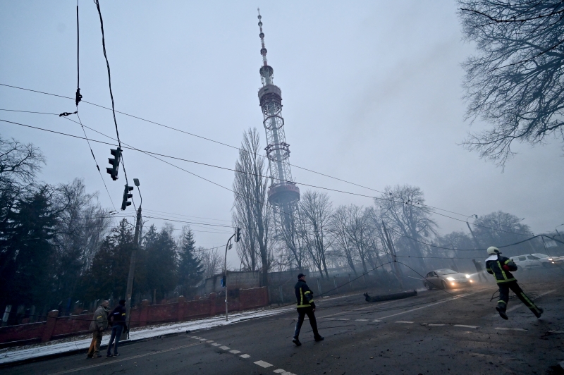 De acordo com o vice-prefeito de Kiev, Mikola Povoroznik, a capital não foi diretamente atacada nesta noite