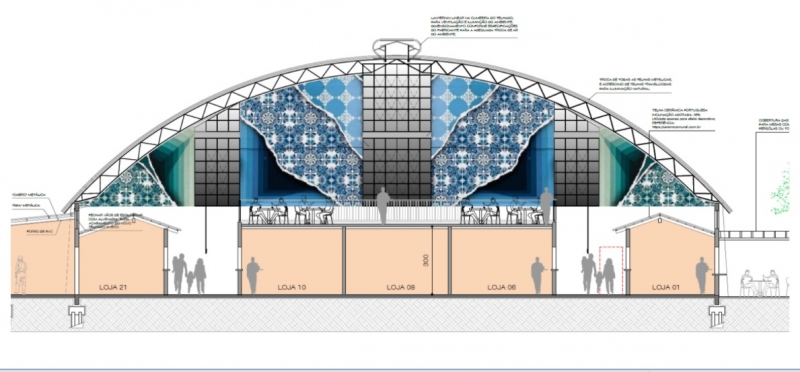 Projeto prevê revitalização do antigo ginásio para virar empreendimento multiuso 