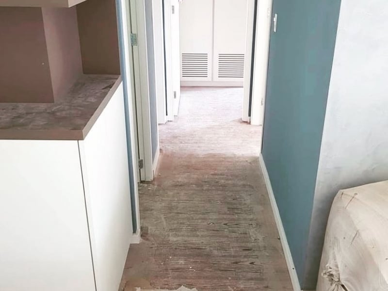 Antes x depois de limpezas feitas pelas irmãs pós obra Foto: IRMASPOSOBRA/DIVULGAÇÃO/JC