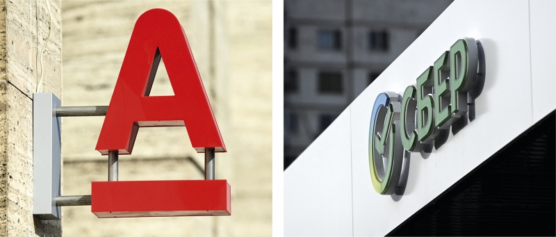 Medidas causam bloqueio total do Alfabank e do Sberbank, que detém um terço dos ativos bancários russos