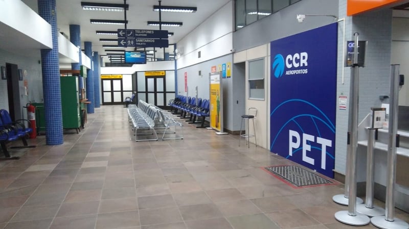 Sinalizações e visual ligados à nova concessionária já estão nos terminais como o de Pelotas