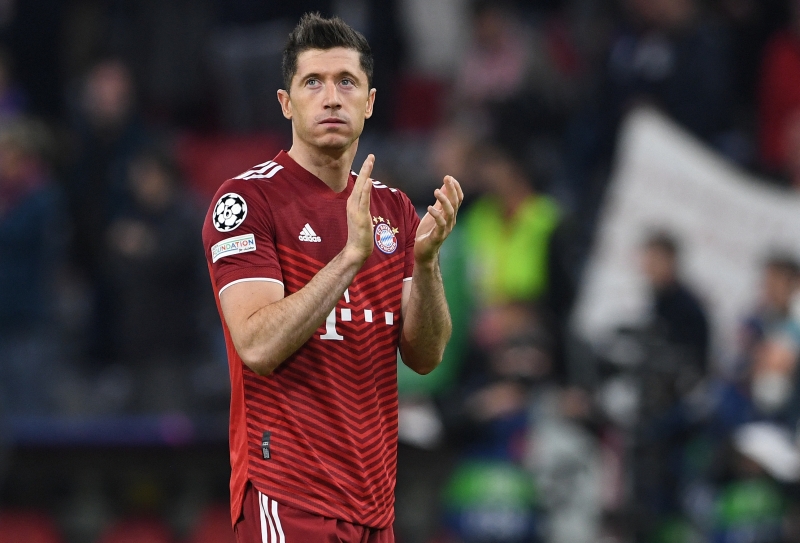 O atacante polonês tem contrato com o Bayern até junho de 2023