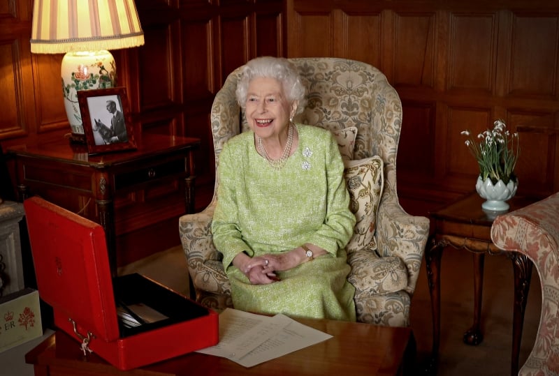 Elizabeth II completou 70 anos de reinado em fevereiro de 2022