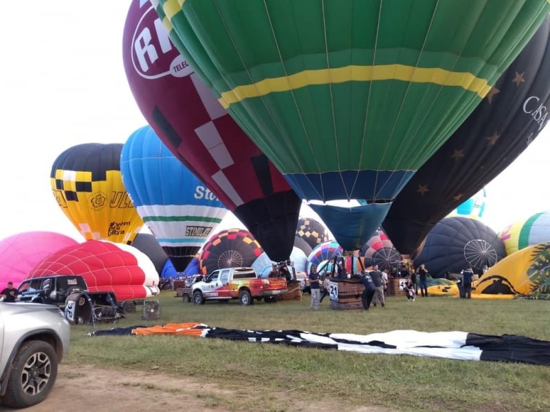 Pelo menos 10 balões terão formatos diferentes para encantar o público, que deve chegar a 500 mil pessoas