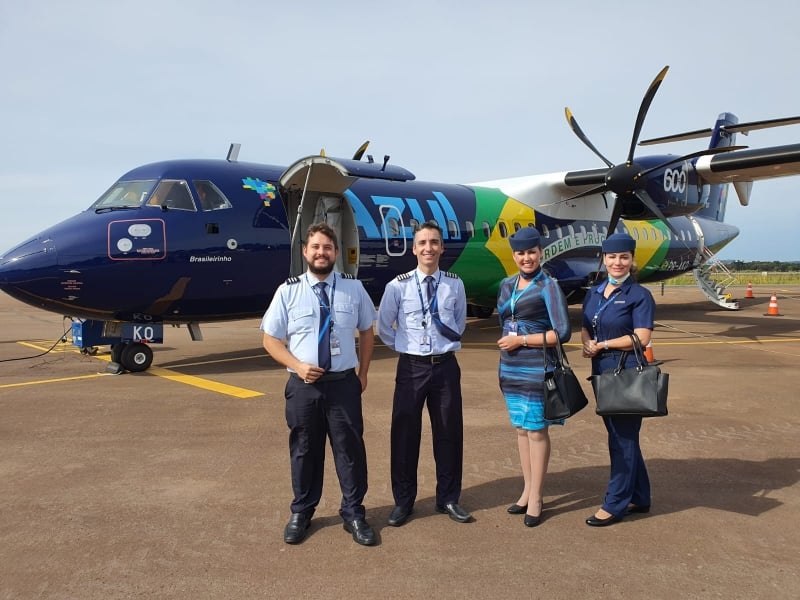 Neste primeiro momento, voos serão realizados com as aeronaves turboélice ATR 72-600, de 70 lugares