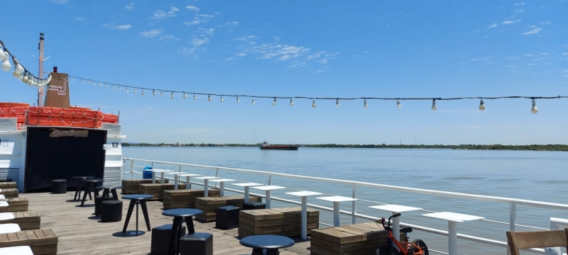 Barco Cisne Branco estará à disposição para reuniões e rodadas de negócios dos participantes