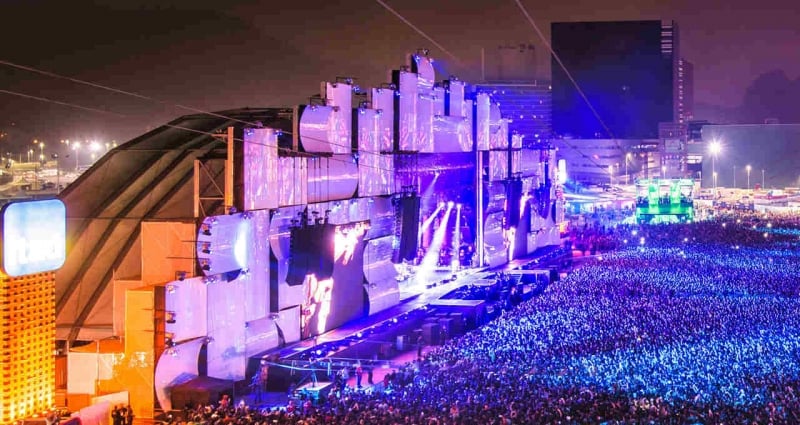 O Palco Mundo, principal do Rock in Rio, será 100% reciclado e reciclável na edição de 2022