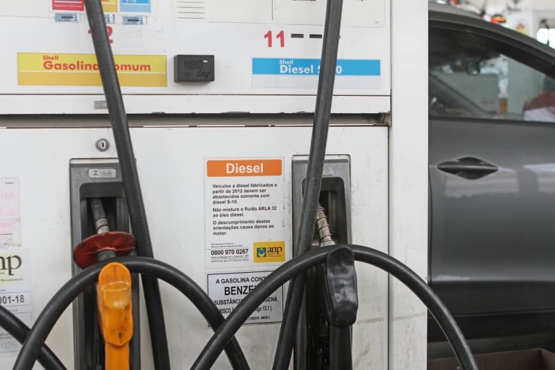 O preço da gasolina permanece inalterado