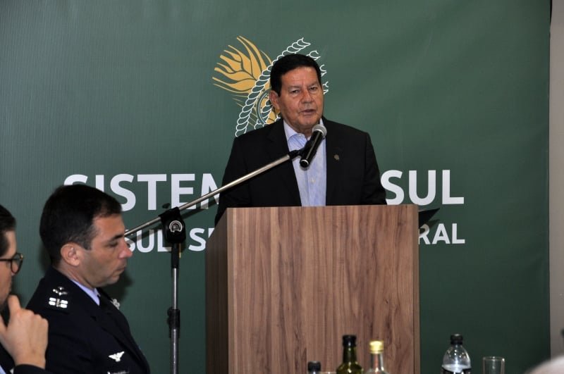 Vice-presidente do governo Bolsonaro também criticou polarização política