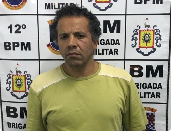 O criminoso Marcelo 
Daniel Farioli fugiu...