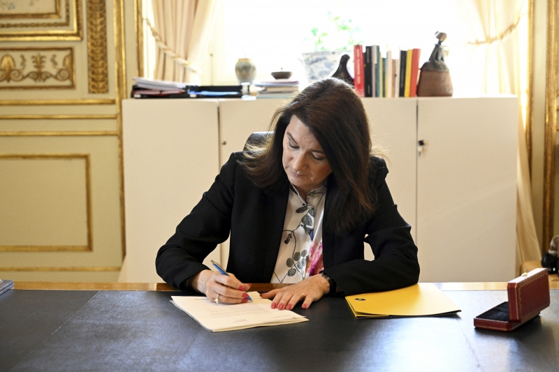 Ministra das Relações Exteriores da Suécia, Ann Linde, assinou o pedido formal nesta terça-feira (17)
