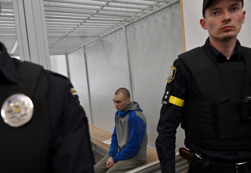 Na quarta-feira (18), sargento Vadim Shishimarin se declarou culpado em audiência no tribunal