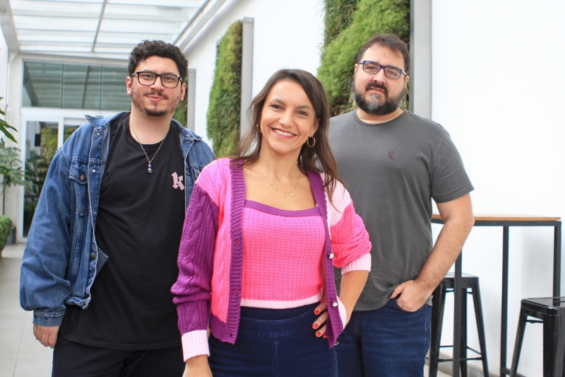 Rafael Santos, Marlise Brenol e Sebastião Ribeiro lideram a equipe