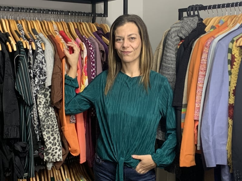 Gisele Ramos lançou o Brechó XL em 2018 apenas de forma virtual, mas agora abrirá loja para receber clientes Foto: Arquivo pessoal/divulgação/jc