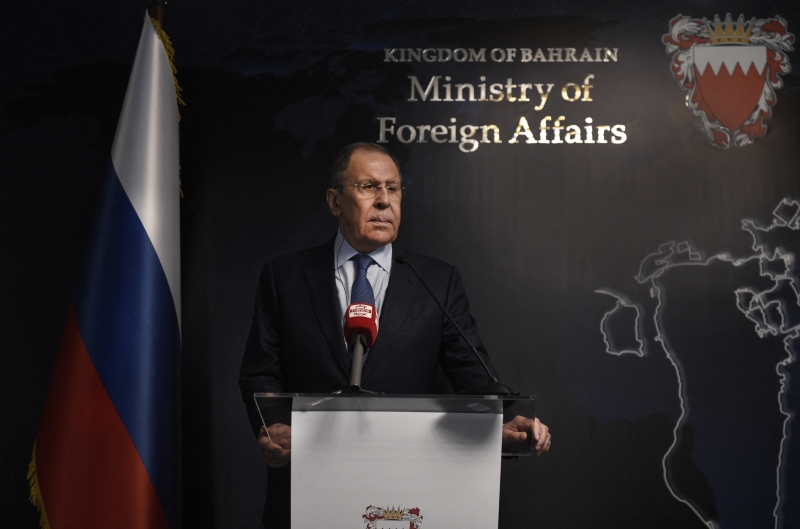 Chanceler russo acusou países ocidentais de cortarem cadeias logísticas