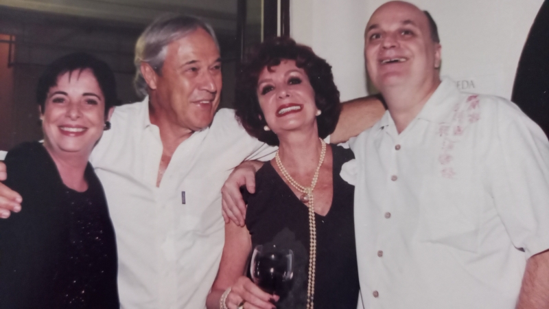 Eleonora Rizzo, Felicinho Santos, Tânia Carvalho e Zeca Kiechaloski