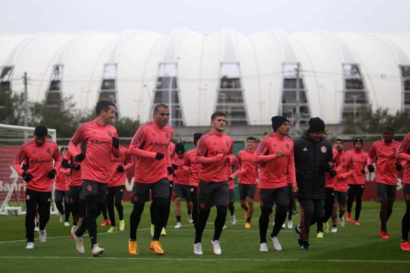 Com o pagamento de dois dos três meses em atraso, elenco do Inter voltou a treinar no turno da tarde