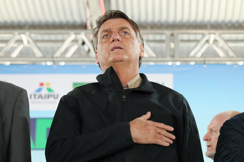 "O Brasil é exemplo para o mundo na preservação ambiental", declarou Bolsonaro