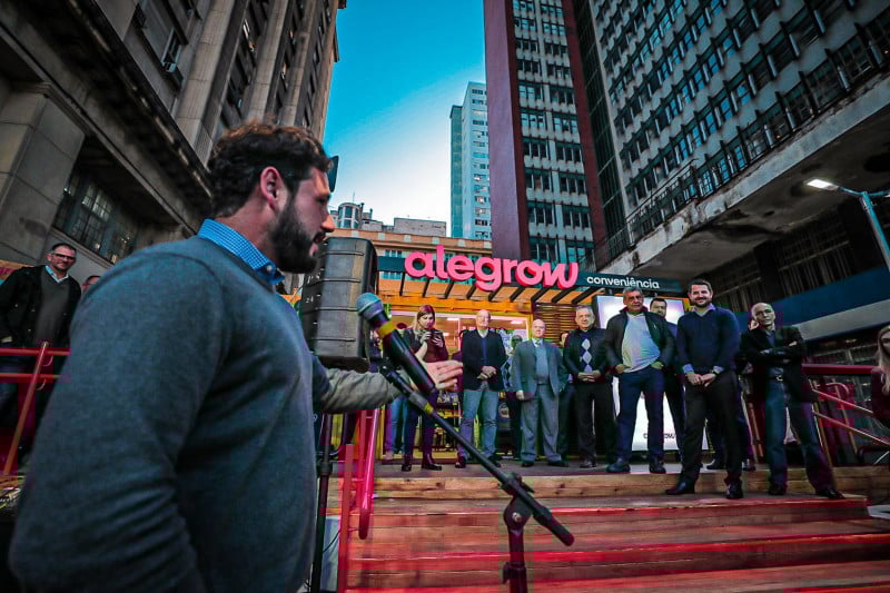 Loja de conveni&ecirc;ncia da marca Alegrow foi inaugurada na Travessa M&aacute;rio Cinco Paus