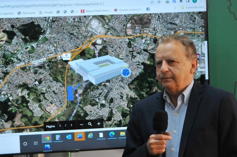 Nova casa do Cruzeiro, oferecida pela prefeitura de Betim, seria erguida a 8 km da Arena MRV, novo estádio do Galo
