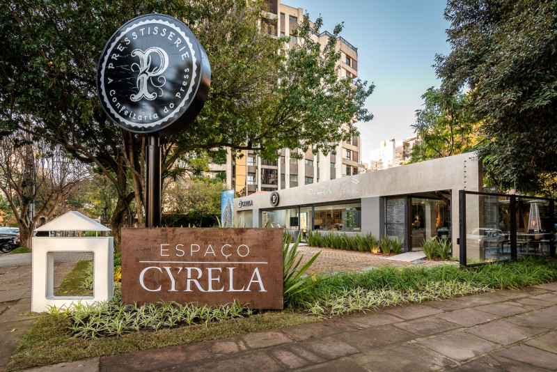 Unidade da rede de gastronomia funciona no plantão de vendas e showroom da construtora