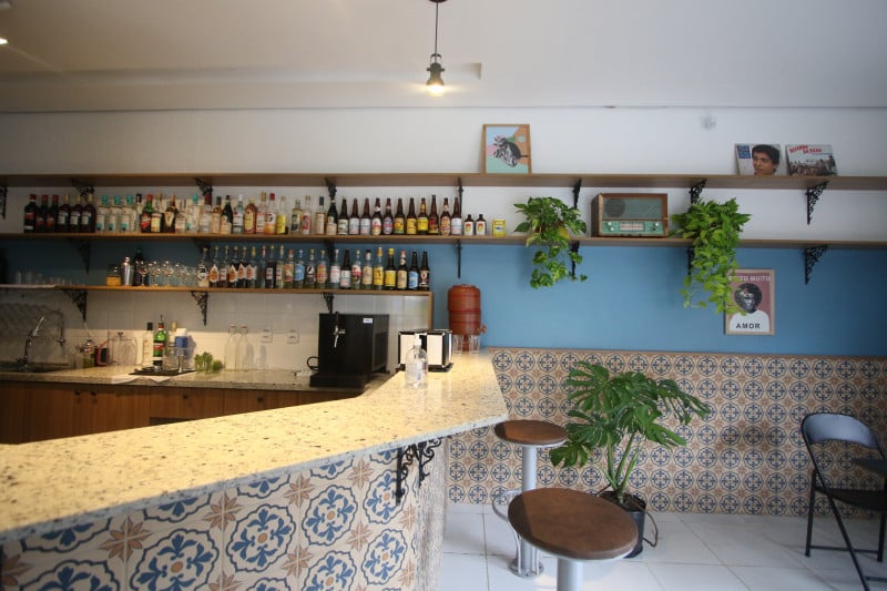 Fotos do bar El Aguante, nova operação no Rio Branco.
 Foto:  Luiza Prado/JC