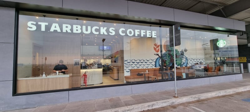 Uma das seis lojas da marca no Estado fica na área de check-in do Aeroporto Salgado Filho