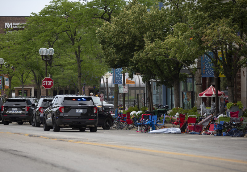 O ataque aconteceu na cidade de Highland Park, na área metropolitana de Chicago