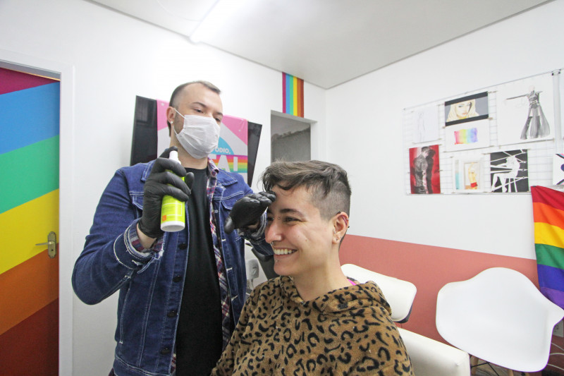 A Barber Poc opera somente com agendamento de hor&aacute;rio Foto: ANDRESSA PUFAL/JC